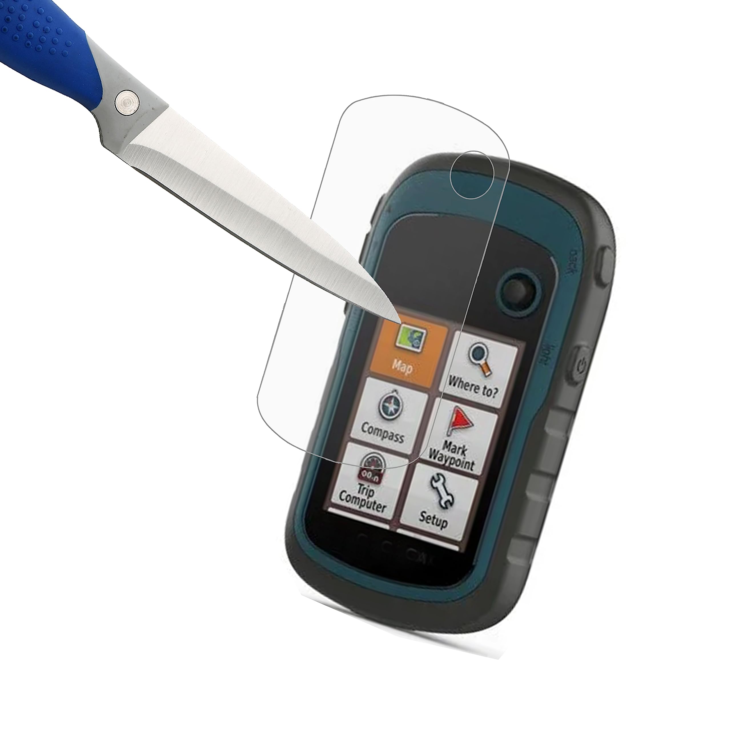 Mr.Shield Pellicola Protettiva Vetro Temperato 9H per Garmin eTrex 32x 22x 30x 20x 10 20 30 3 Pezzi