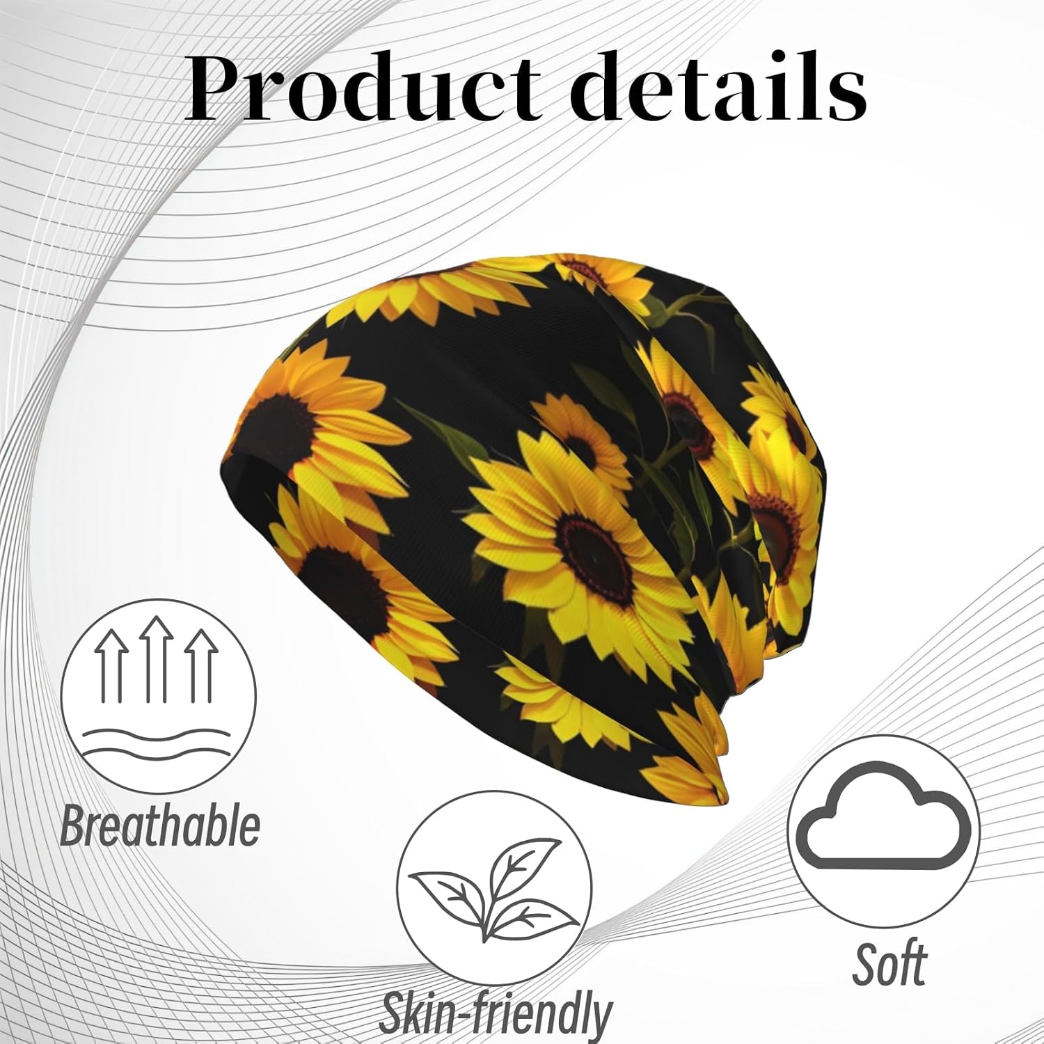 Unisex Stretch Knit Beanie Hat image 3