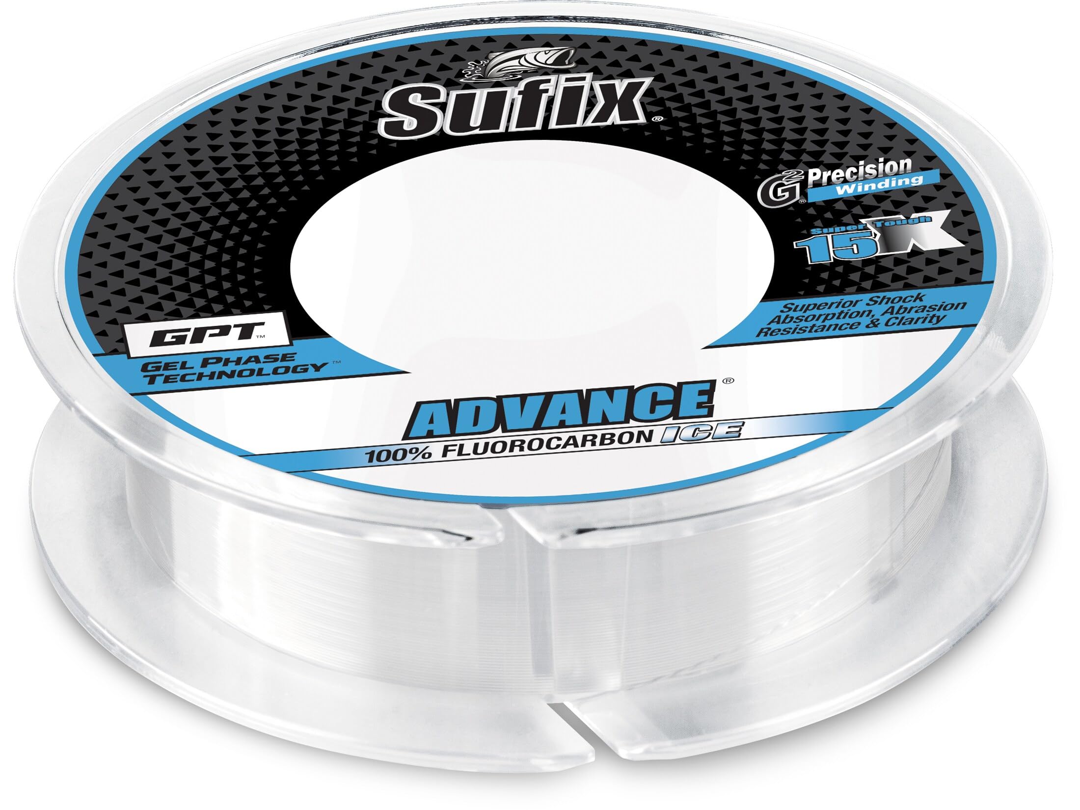 Strike King Contra Fluorocarbon Performance Fishing Line, 1000-Yards, 20-Pound, UV-Resistant, Clear