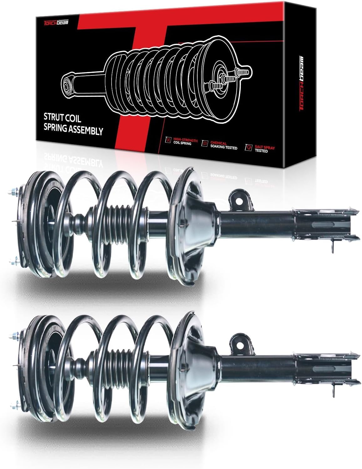 Torchbeam Front Struts and Shocks Complete Assembly,replace 272300/272299 Amortiguadores Delanteros Fit for Hyundai Santa Fe 2007-2008