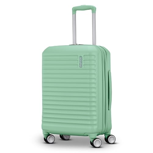 American Tourister Stratum 3.0 Carry-On Spinner, Airline Approved, Durable Hardside Luggage, Expands 1.5', RightHeight™