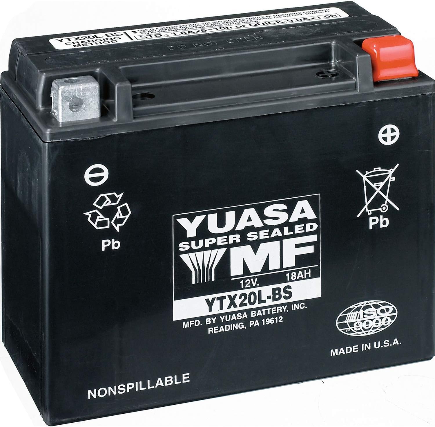 Ski-Doo New OEM, Spill Proof Spyder Yuasa Battery - YTX24HL (21 Amps), 410922962