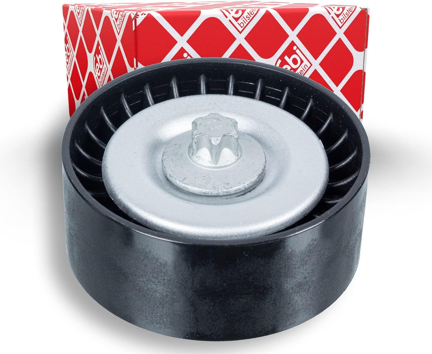 FEBI V-Ribbed Belt Deflection Guide Pulley Plastic For MERCEDES Cls 2742020119