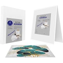 Genixart 6-Pack Canvas Panels, Blank Canvas Boards for Painting - 20x25cm