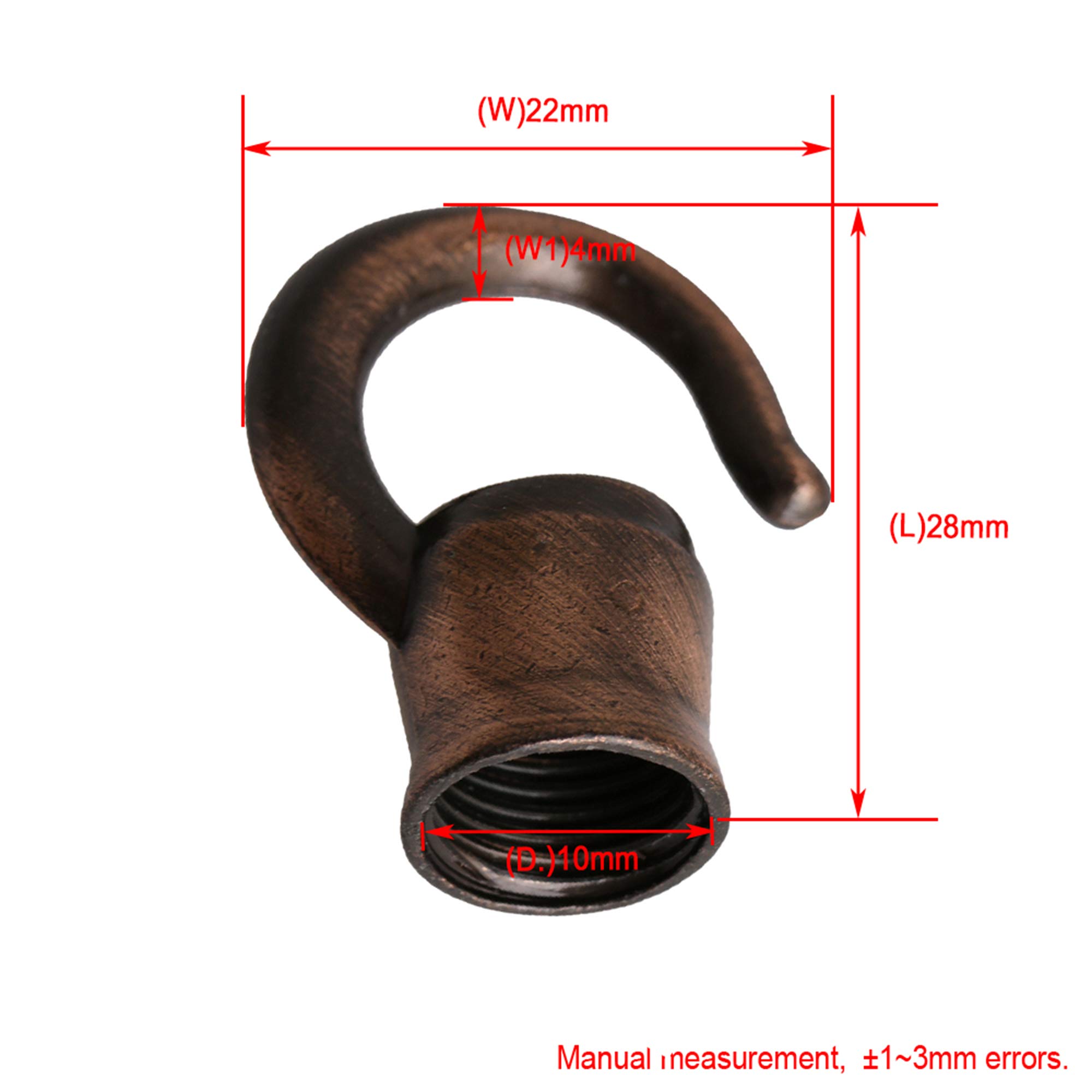 Puleggia Per Lampadari Cabilock - Ruota In Ferro Per Luci Sospese, Nero 9x7x5cm