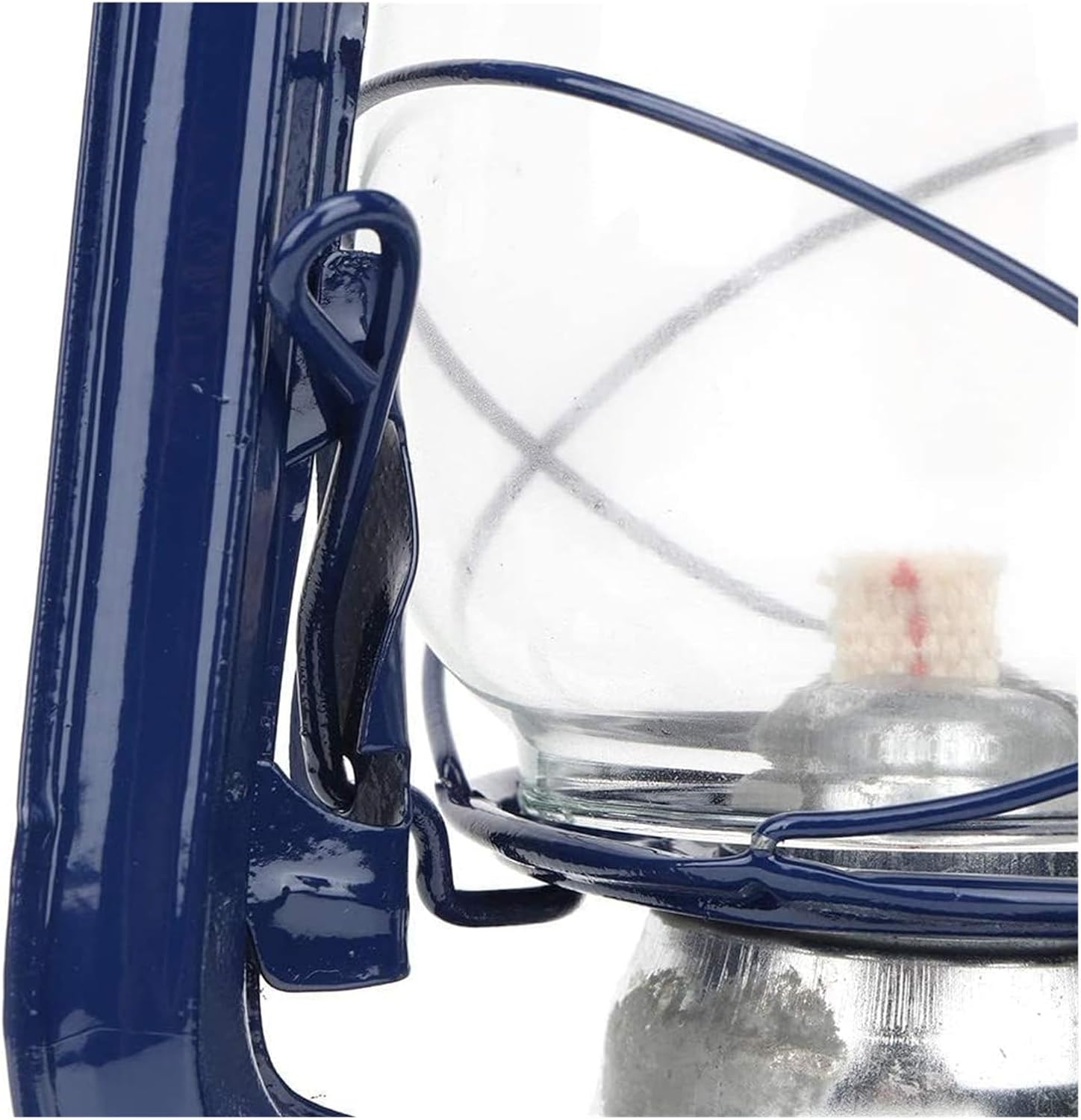 Oil Lamps Classic Oil Lamp Large Capacity Kerosene Lamp Vintage Oil Lamp Iron Glass Hurricane Lamp Emergency Suspension Oil Lantern Desktop Churches Lamp