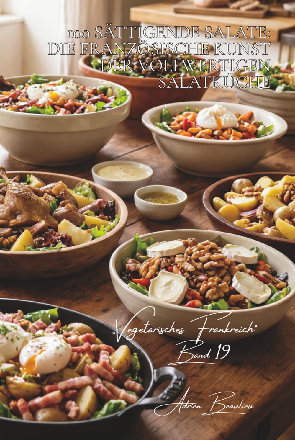 100 sättigende salate: die französische kunst der vollwertigen salatküche: komponiert, warm, knackig… wenn salat zum hauptgericht wird (Serie gemüse & ... „Vegetarisches Frankreich“) (German Edition)      Hardcover – March 21, 2026