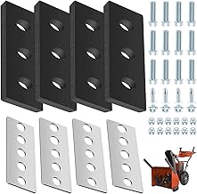 Snow Blower Impeller Modification Kit - 3/8" 4-Blade Universal, for Modifies 2-Stage Machine (4)