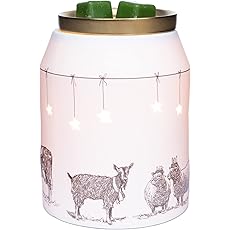 Scentsationals Christmas Wax Warmer, Wax Melt Warmer for Scented Wax Melts - Truck Collection Red Truck - Candle Wax Melter for Fragrance Cubes and Tarts