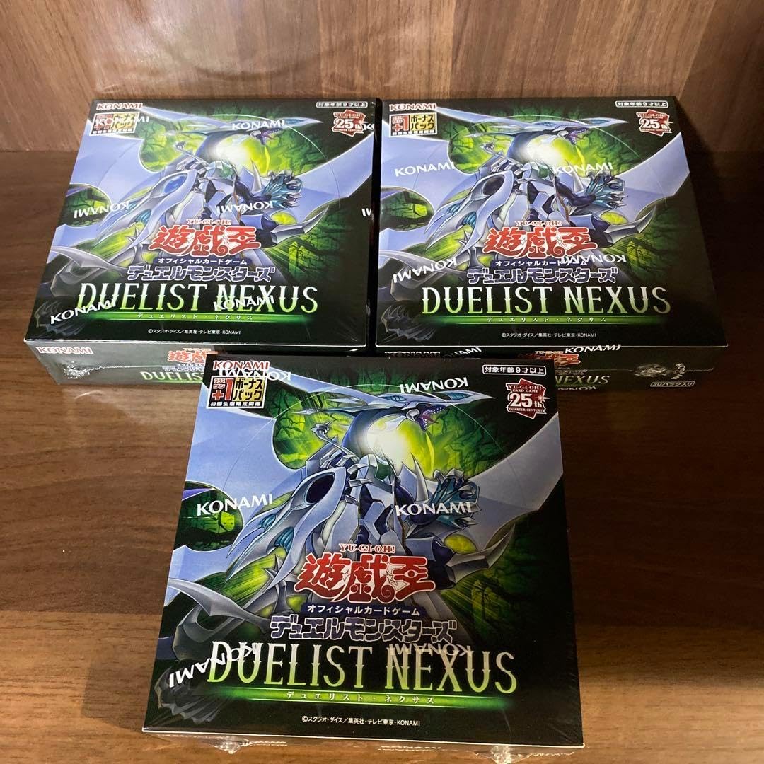 DUELIST NEXUS 3BOX シュリンク付き 遊戯王 DUELIST NEXUS ボーナス