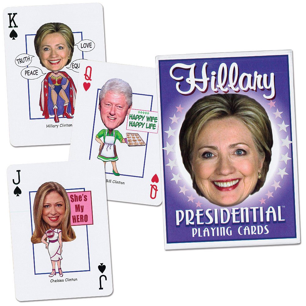 Amazon.com: Parody Productions Hillary Presidential Playing Cards