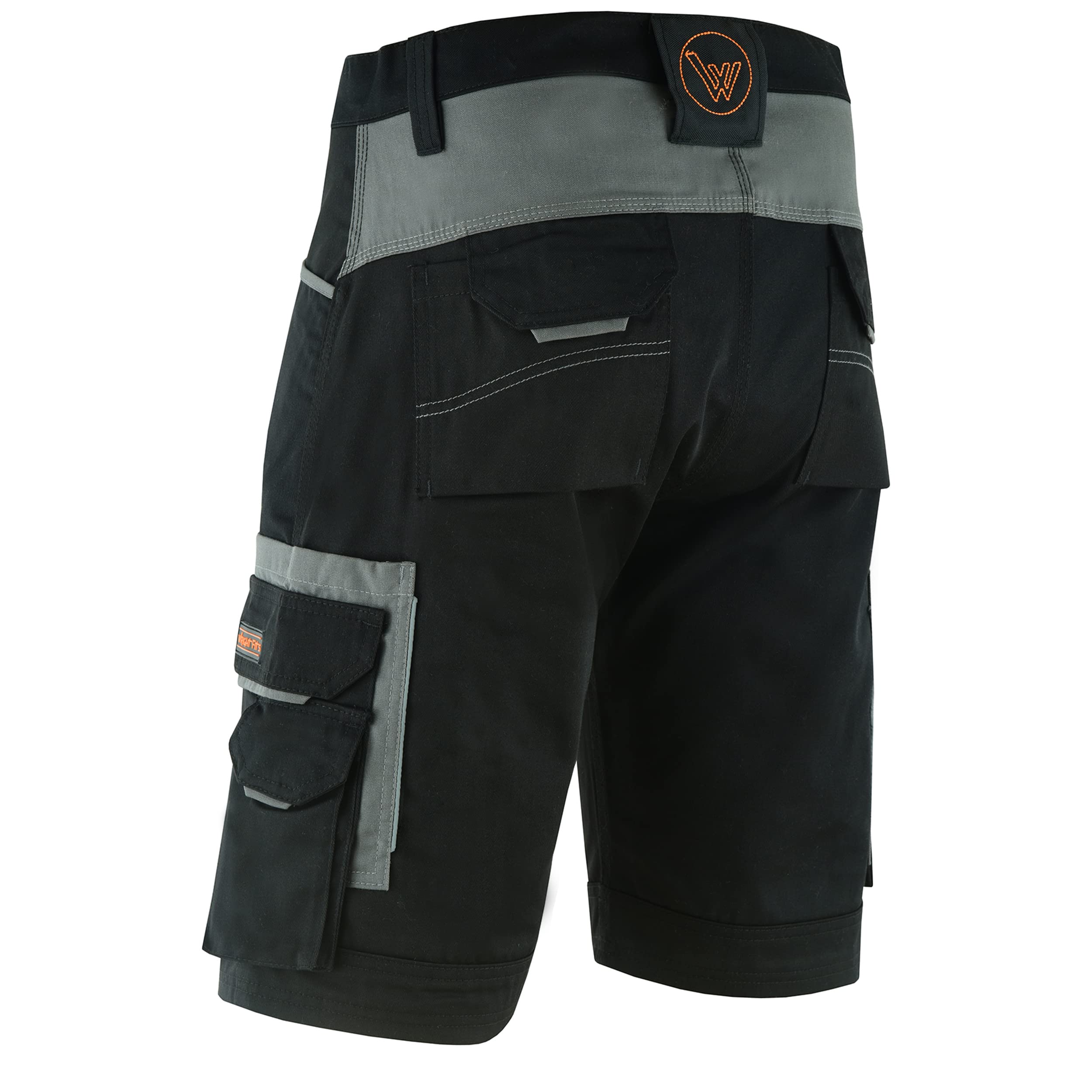 WrightFits Men Cargo Shorts -Work Shorts Safety Combat Summer Shorts - Multi Pockets - Triple Stitched - Durable Workwear — view 5