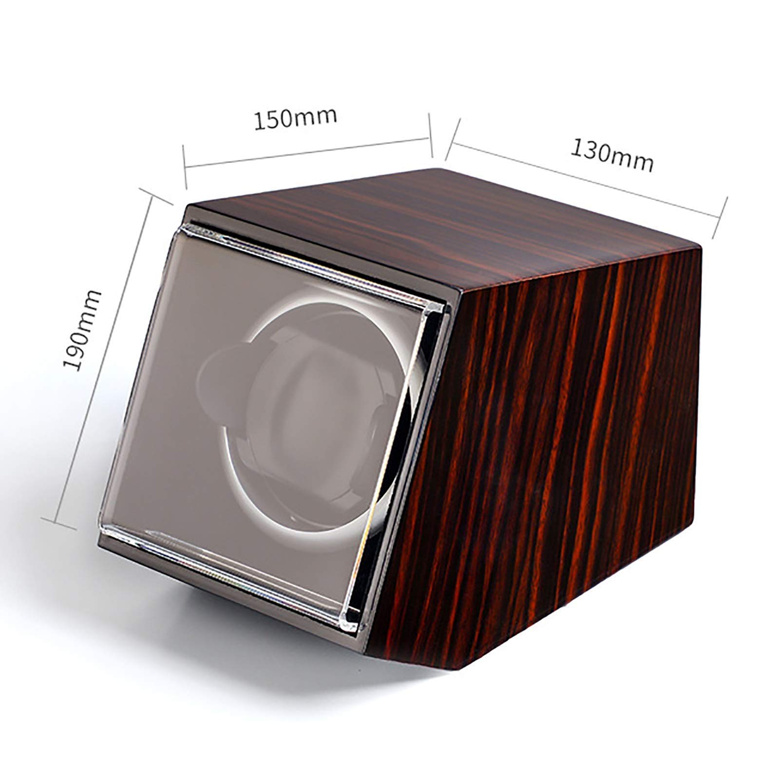 Watch Winder Watch Winders - Single Watch Shaker Automatyczne zegarki mechaniczne Urządzenie urządzenie zegarek do przechowywania Pudełka zegarek Watch Watter 5 -Gear Regulacja gospodarstwa domowego