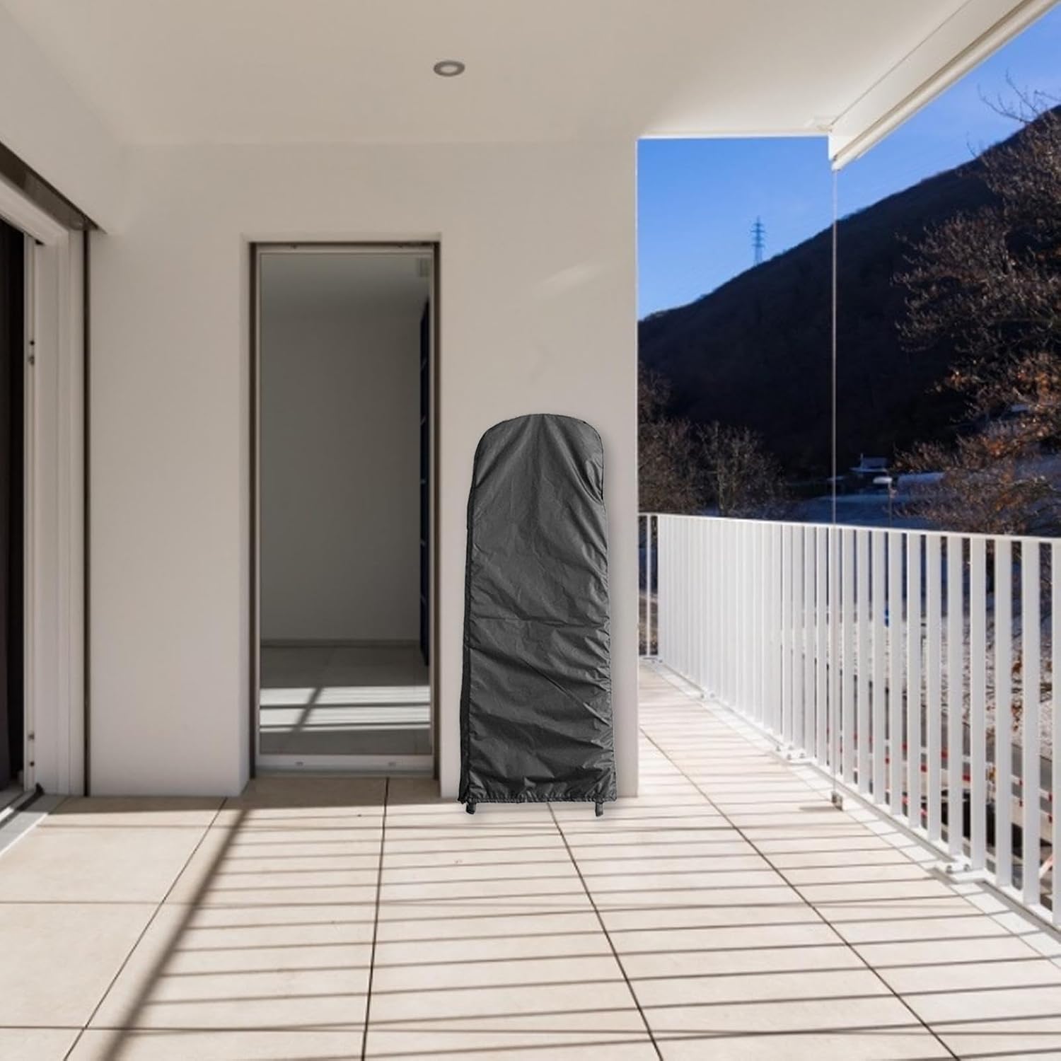 Folding Step Ladder, Waterproof for Ladder, Step Ladder Protective Covers for Patio Garden Outdoor Household Folding Step Ladder Storage Bag Protector Furniture, 50x174x6.5cm