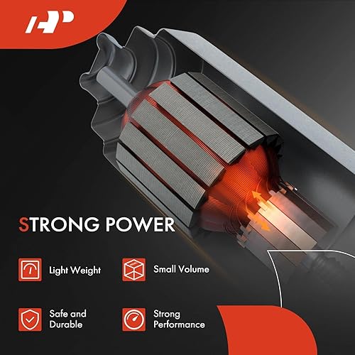 Miniatura 3 de A-Premium Motor del limpiaparabrisas delantero compatible con modelos Chevrolet, GMC, Dodge, Chrysler, Buick, Pontiac y Saturn - Traverse, Acadia,