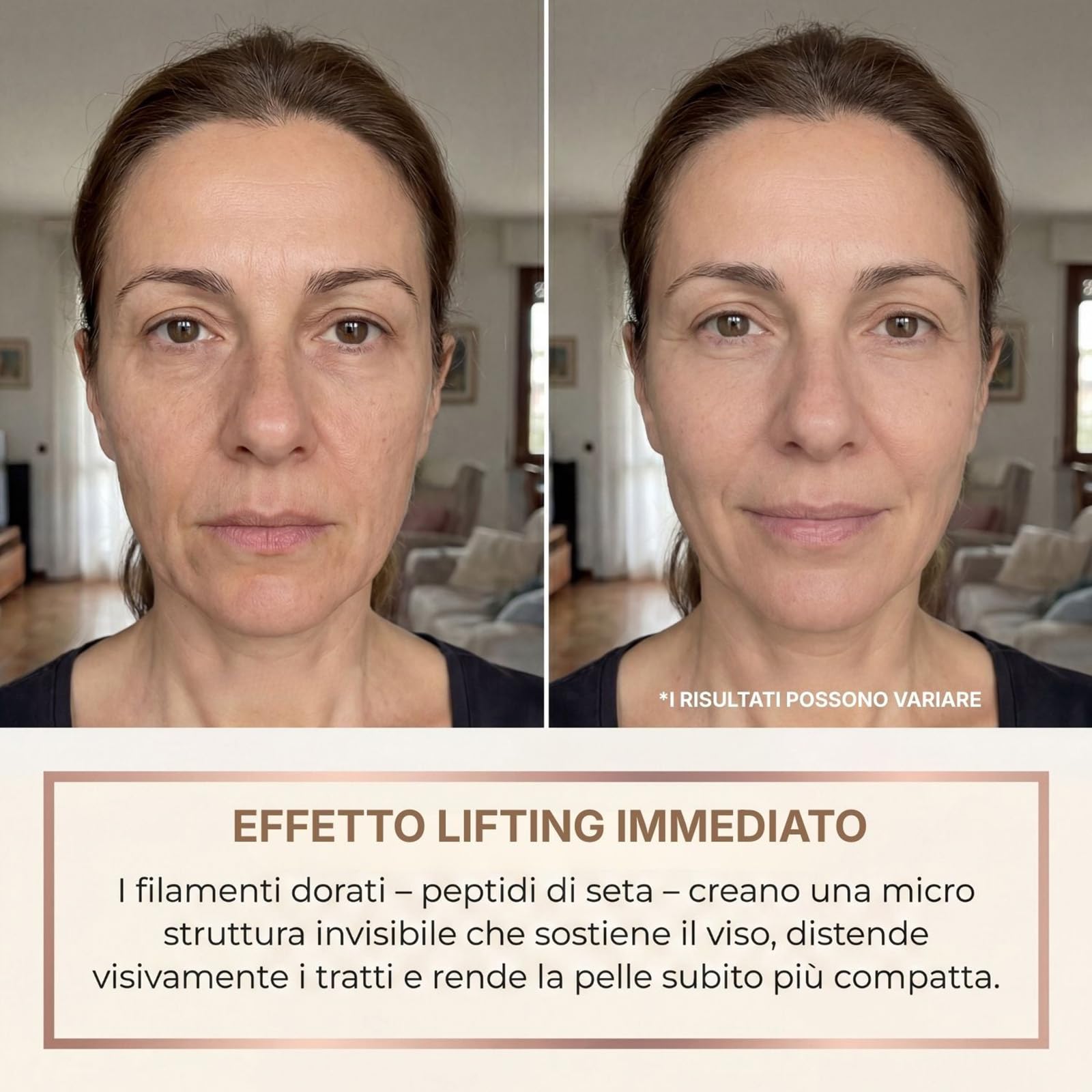 Biochroma Siero Coreano Effetto Lifting Dalla Prima Applicazione 2Pack, Siero Con Peptidi Di Seta E Collagene, Attenua Le Rughe, Idrata In Profondità, Consistenza Leggera 30 Ml