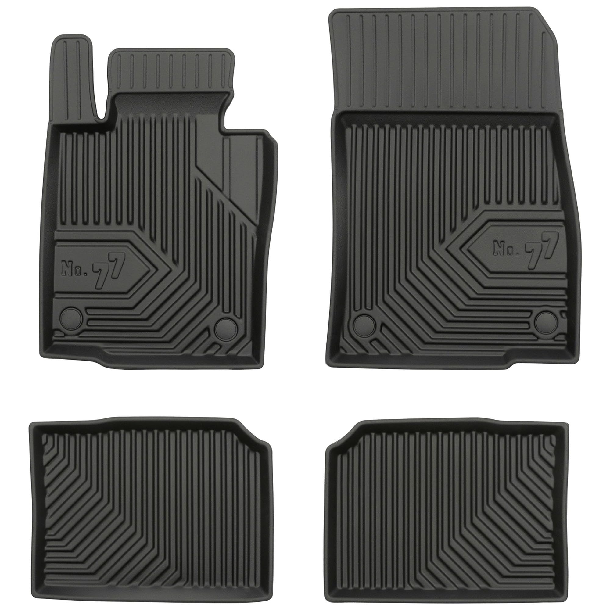 MOTOS Auto-vloermatten van rubber voor Mini Countryman I 2010-2017 Verbeter uw reiscomfort met anti-slip mat auto- Vloermatten voor alle weersomstandigheden, bescherming tegen vuil