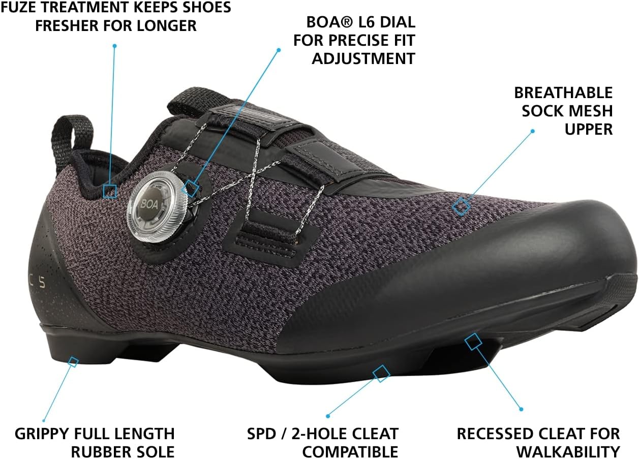 SHIMANO SH-IC501 High Performance Indoor Cycling Shoe
