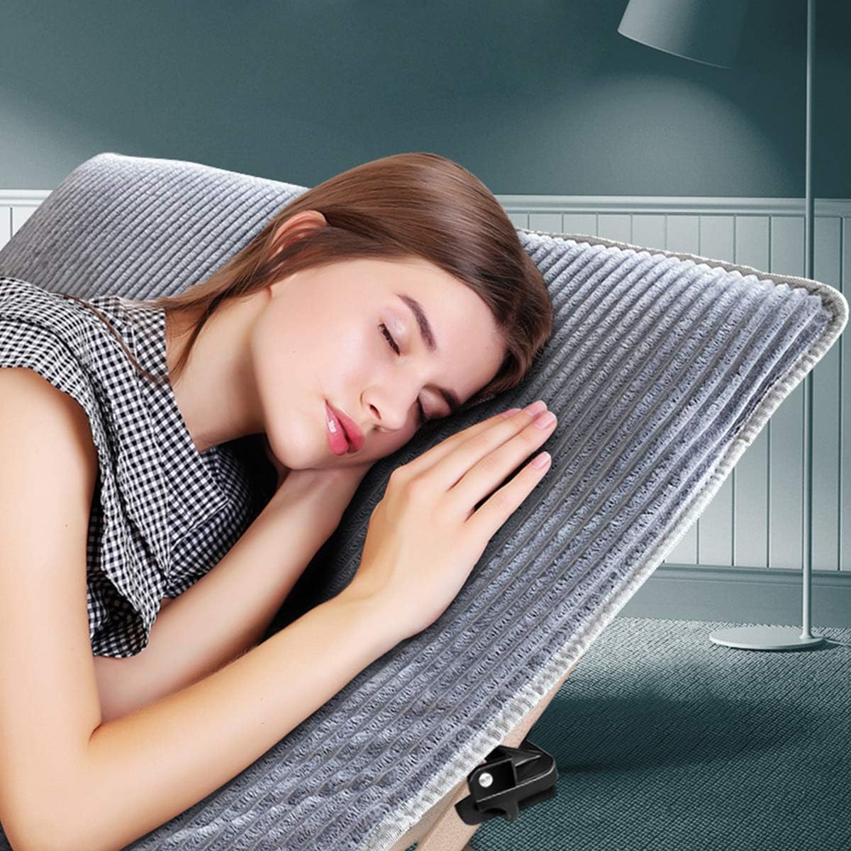 Lilypelle Folding Camping Cot, Double Layer Oxford Strong Heavy Duty Sleeping Cots with Carry Bag, Portable Travel Camp Cots for Home/Office Nap and Beach Vacation : Sports & Outdoors