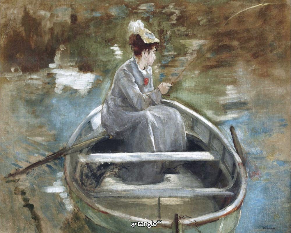Artangle Eva Gonzales - In the Boat Print