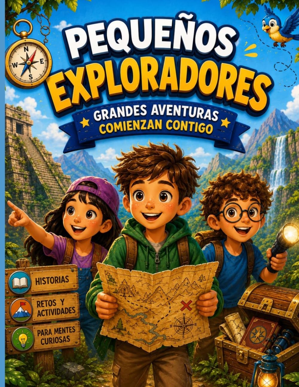 PEQUEÑOS EXPLORADORES: GRANDES AVENTURAS COMIENZAN CONTIGO