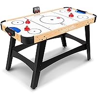 SereneLife Air Hockey Gioco da Tavolo, Arcade Interattivo per Bambini e Adulti