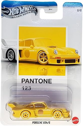 Hot Wheels - 'Porsche 934/5 - JKY53 - Silver Series 6/6 - Pantone 123 - Premium 