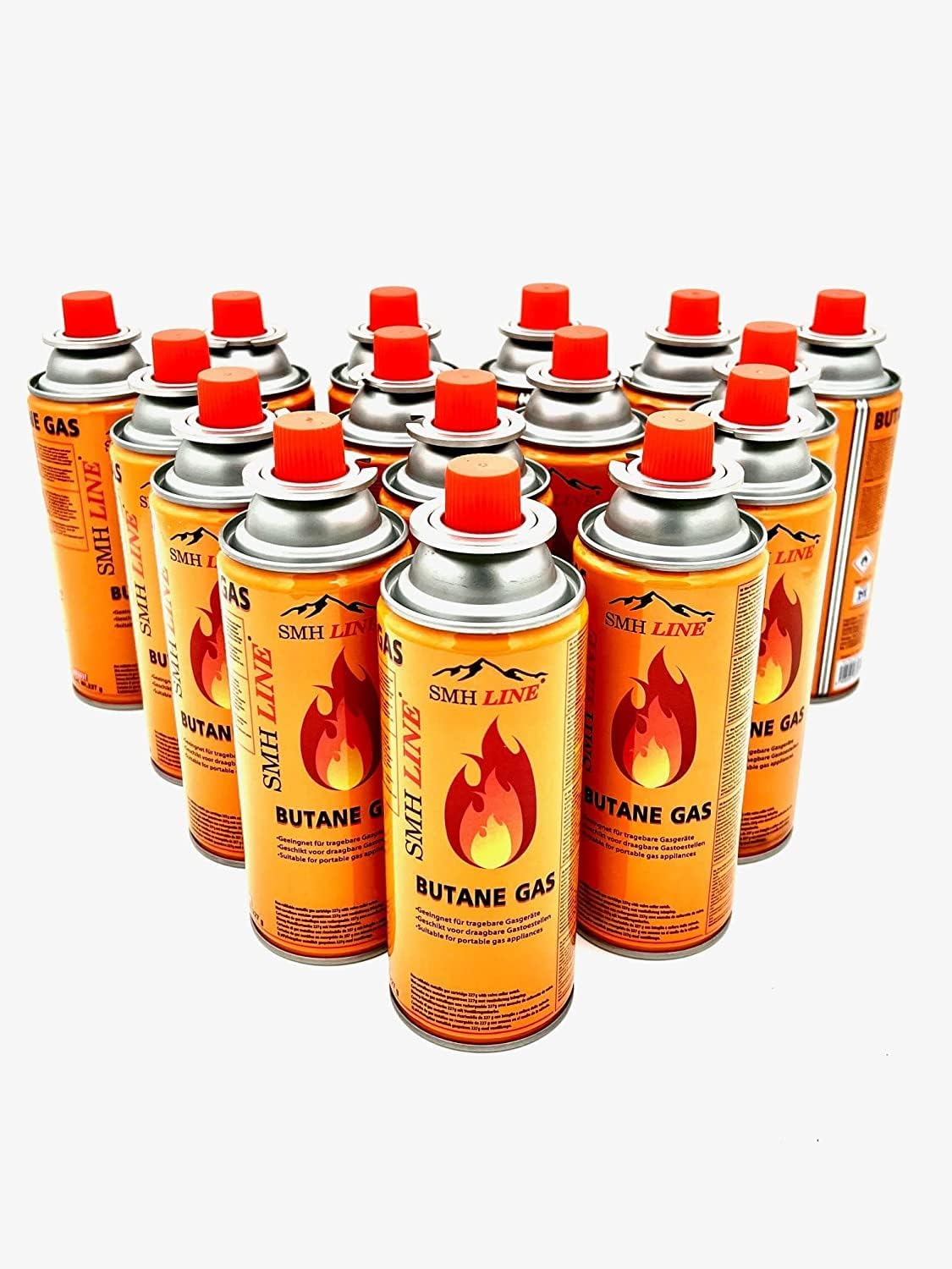 56 X CARTOUCHE de Gaz Butane MSF-1a Camping Réchaud 227 G Offre