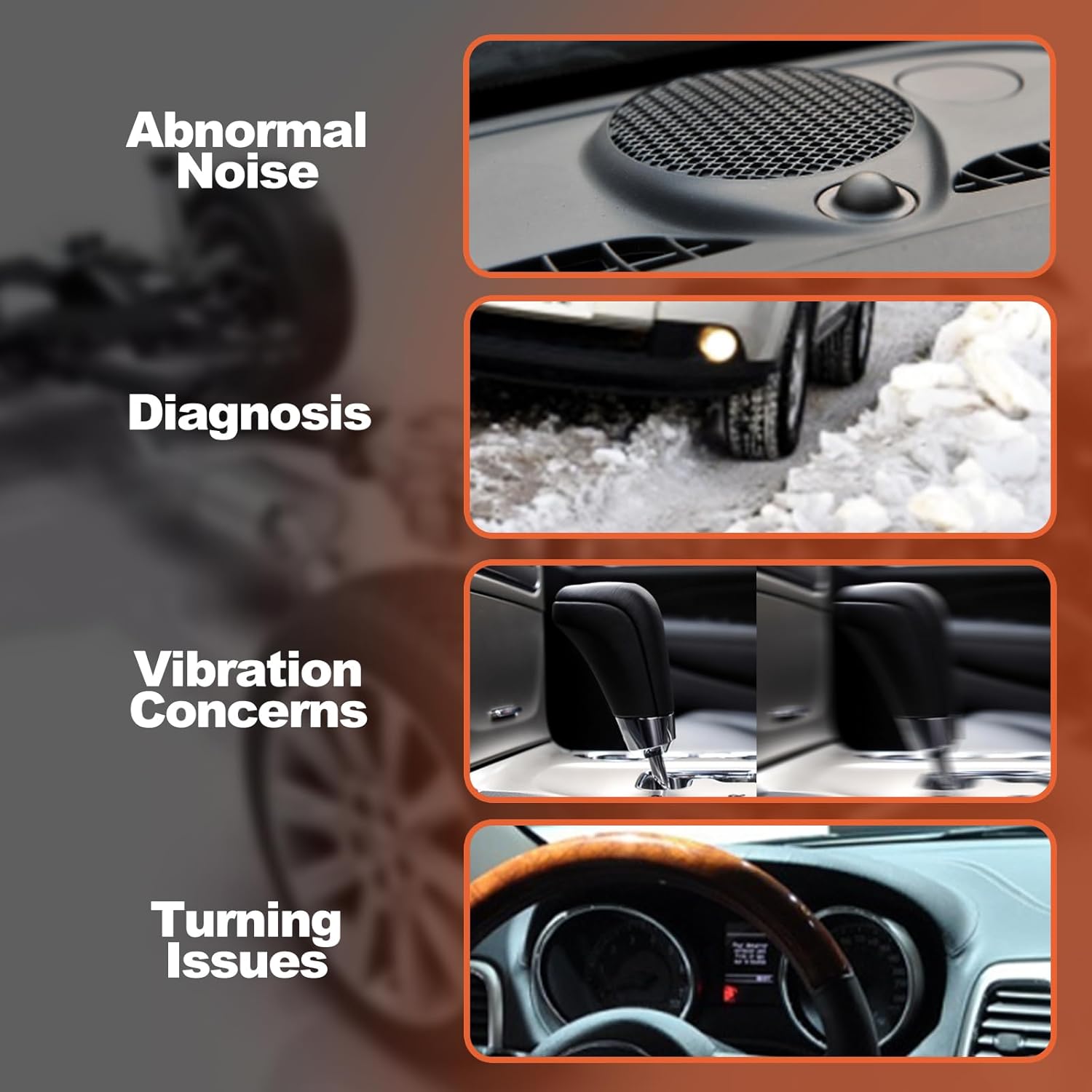 52105884AA Front Drive Shaft Prop Shaft Propeller Shaft Driveshaft Assembly Compatible with 2002 2003 2004 Jeep Grand Cherokee, L6 4.0L, Sport Utility, Replace OE 52105884AA, 659767