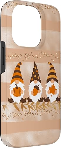 Miniatura 3 de Funda para iPhone 14 Pro Otoño Gnomos Gnomos Moderno Pastel Lindo Beige