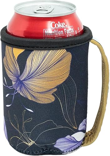 Miniatura 2 de GoCuff - Fundas para puños de latas regulares, aislantes reutilizables con asa neopreno para latas con mangas aisladas para refrescos, bebidas