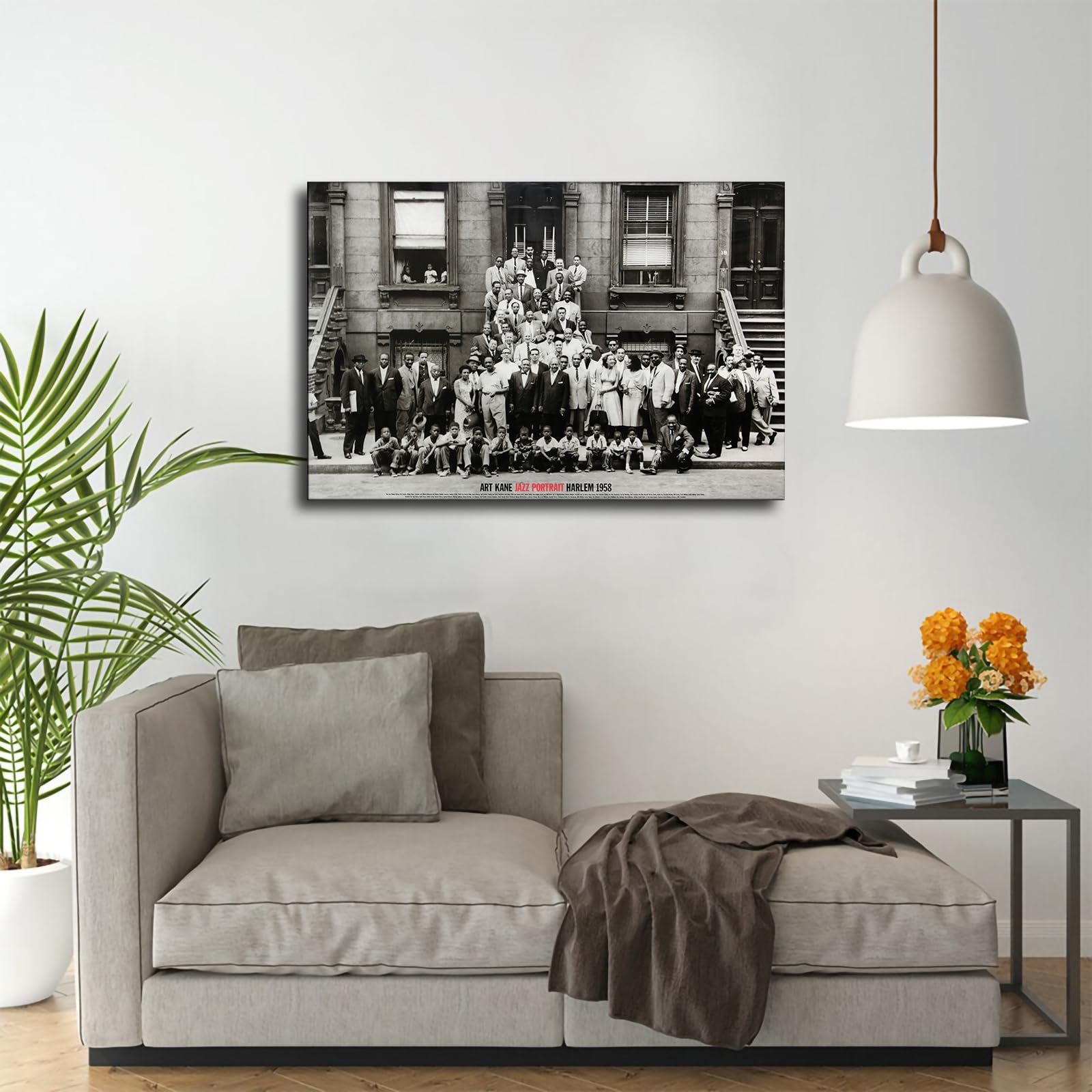 Amazon.com: Art Kane A Great Day In Harlem Jazz Portrait 1958