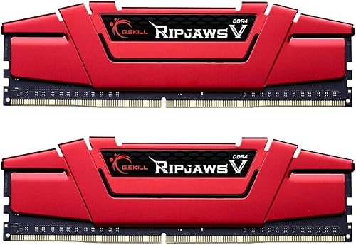 G.SKILL Ripjaws V Series DDR4 PC4-19200 2400 MHz para Intel X299  Z270  Z170  X99 - Memoria de sobremesa modelo F4-2400C17D-16GVR de 16 GB