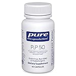 Pure Encapsulations P5P 50 - Active Vitamin B6 - Supports Energy Metabolism & Brain Health* - Gluten Free & Non-GMO - 60 Capsules