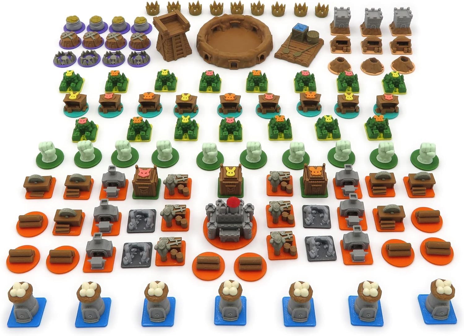 ZYZYZK BGExpansions Complete Root Upgrade Pack, 108 Pieces