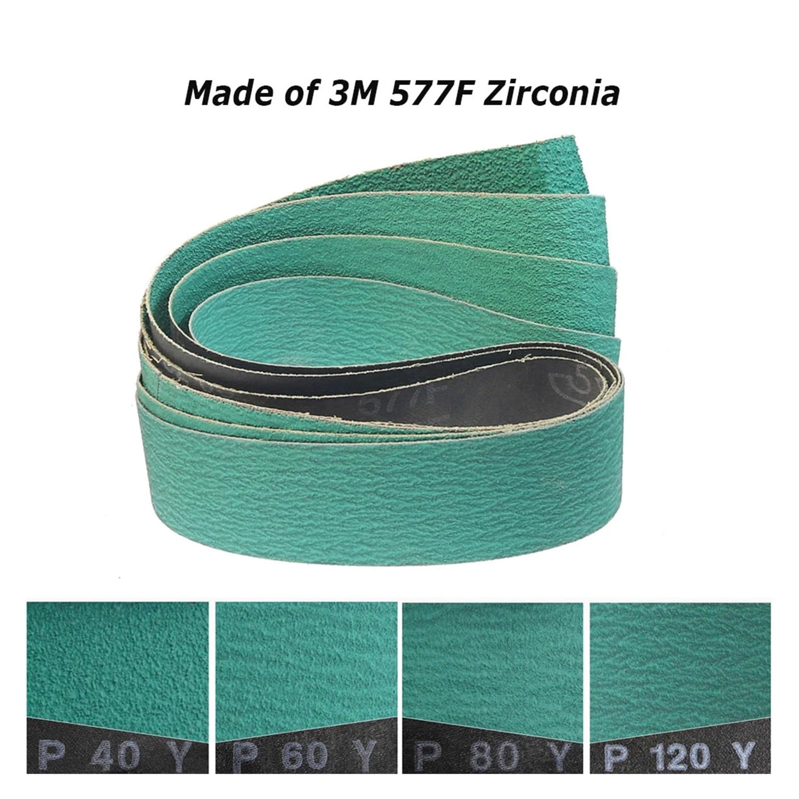 Paski szlifierskie 915 x 50 mm, 2 x 36 taśm szlifierskich, taśmy ścierne, 291 x 50 mm, tuleje kół do noża, twardego metalu, szlifowania, polerowania drewna (CE P36 x 10 szt.)