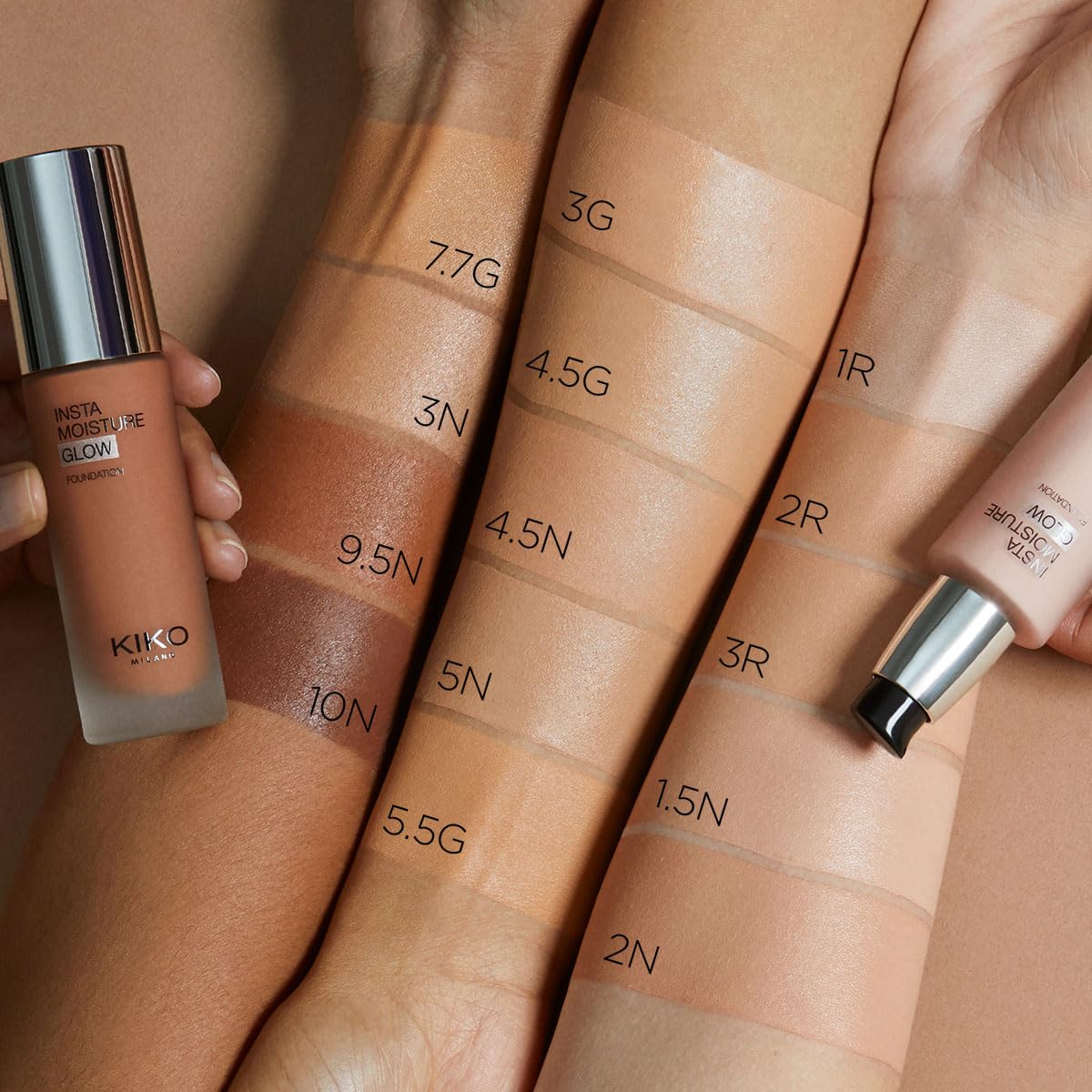 KIKO Milano Instamoisture Glow Foundation | Hydrating Liquid Foundation With A Radiant Finish - Image 5