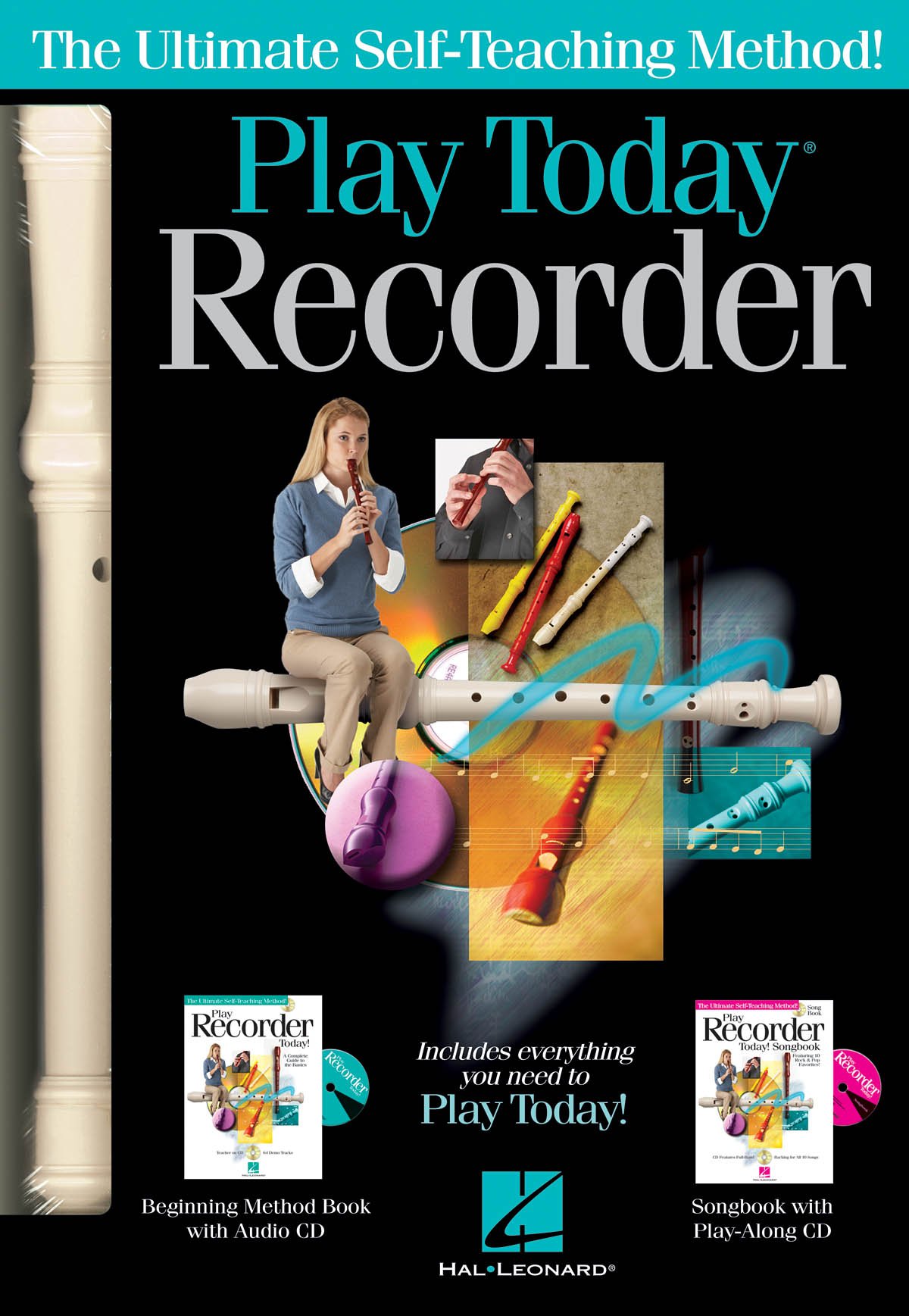 Hal Leonard 119830 Play Recorder Today Complete Kit 9.25 X 12.75 X 1.827