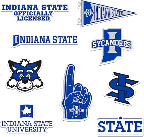 Miniatura 108 de Universidad de Florida Central - Paquete variado de 9 calcomanías de vinilo grandes de lujo - Laptop, botella de agua, álbumes de recortes, tableta