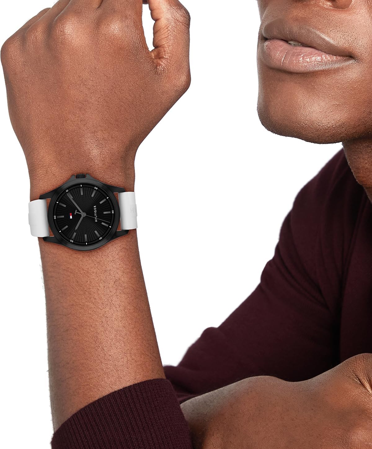 Tommy Hilfiger Men’s Quartz Watch - Comfortable Silicone Strap - Water Resistant up to 30m - Versatile, Sophisticated Timepiece - Gift for Him 42mm