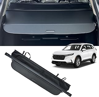 AUXKO Retractable Cargo Cover for Honda CRV 2023-2026, Trunk Cover Shade Cover for 2025 2026 Honda CRV, Shielding Shade Anti-Peeping Luggage Privacy Screen,Carbon Fiber(NOT for Sport Touring Hybrid)