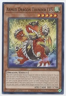 Armed Dragon Thunder LV5 - MP22-EN003 - Common - 1st Edition