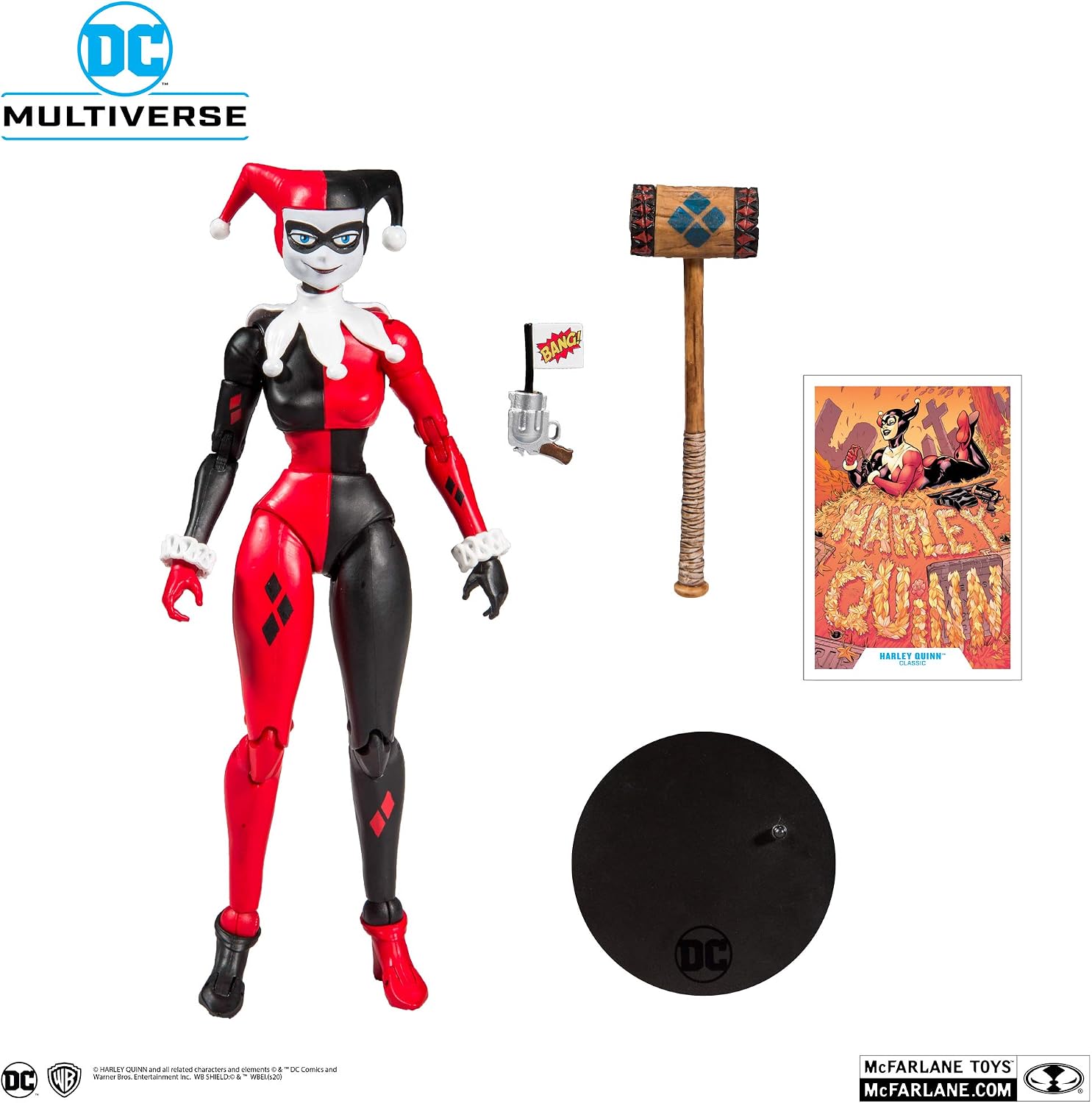 McFarlane DC Other 7 Action Figures - WV1 - Harley Quinn - Classic