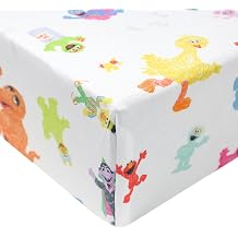 Copper Pearls Sesame Friends Premium Knit Fitted Crib Sheet