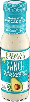 Ranch, Avocado Oil-Based Dressing and Marinade, Whole30 and Paleo Approved (8 oz)