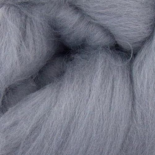 Miniatura 73 de Revolution Fibers Lana merino Roving Top de lana peinada de primera calidad 22 micras, perfecta para proyectos de fieltro, hilado, tapices