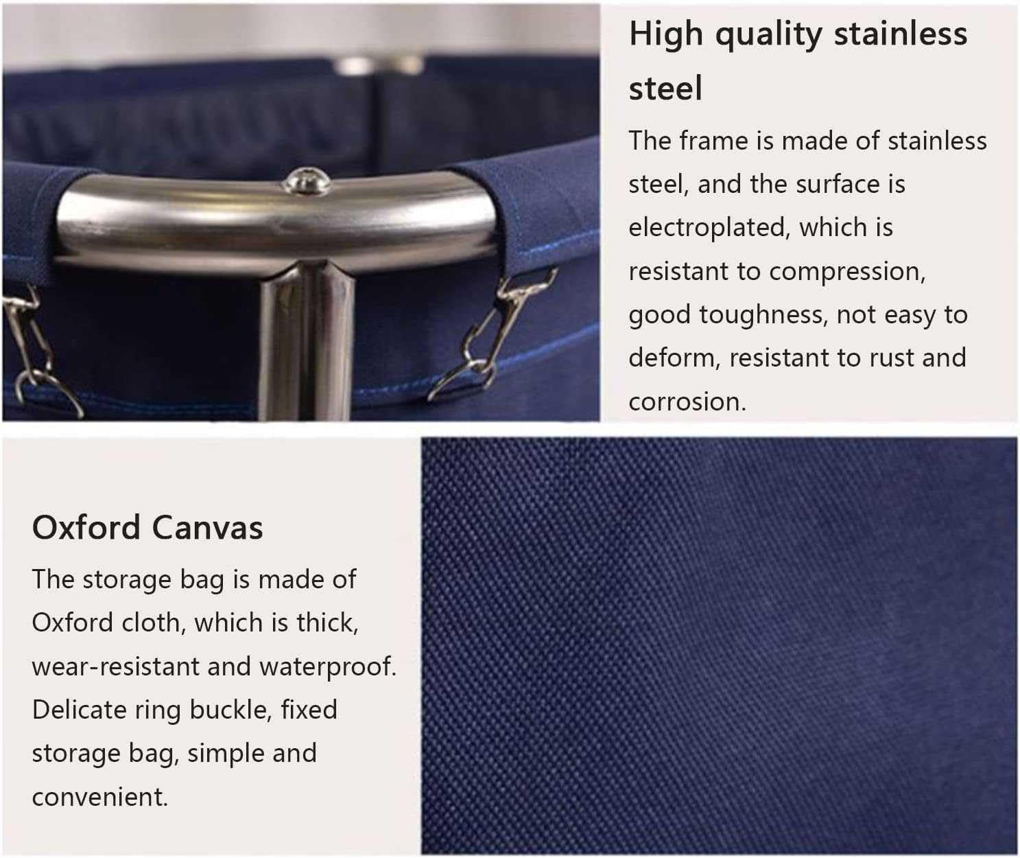 Heavy Du - Carrito de lavandería de acero inoxidable – Carro delgado clasificador Utili para uso comercial, cesta desmontable para lavandería y limpieza industrial