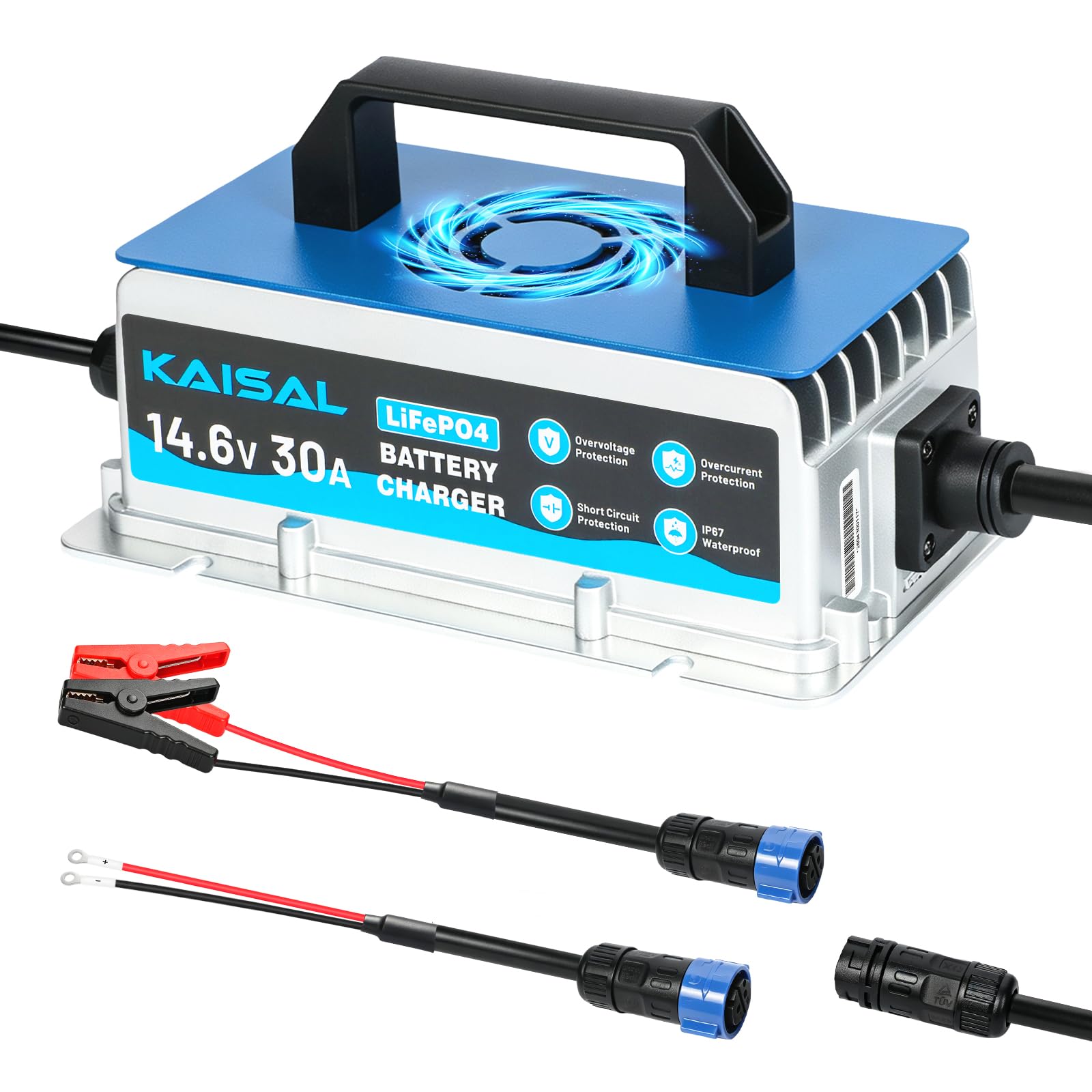 KAISAL 12 V 30 A LiFePO4 ładowarka