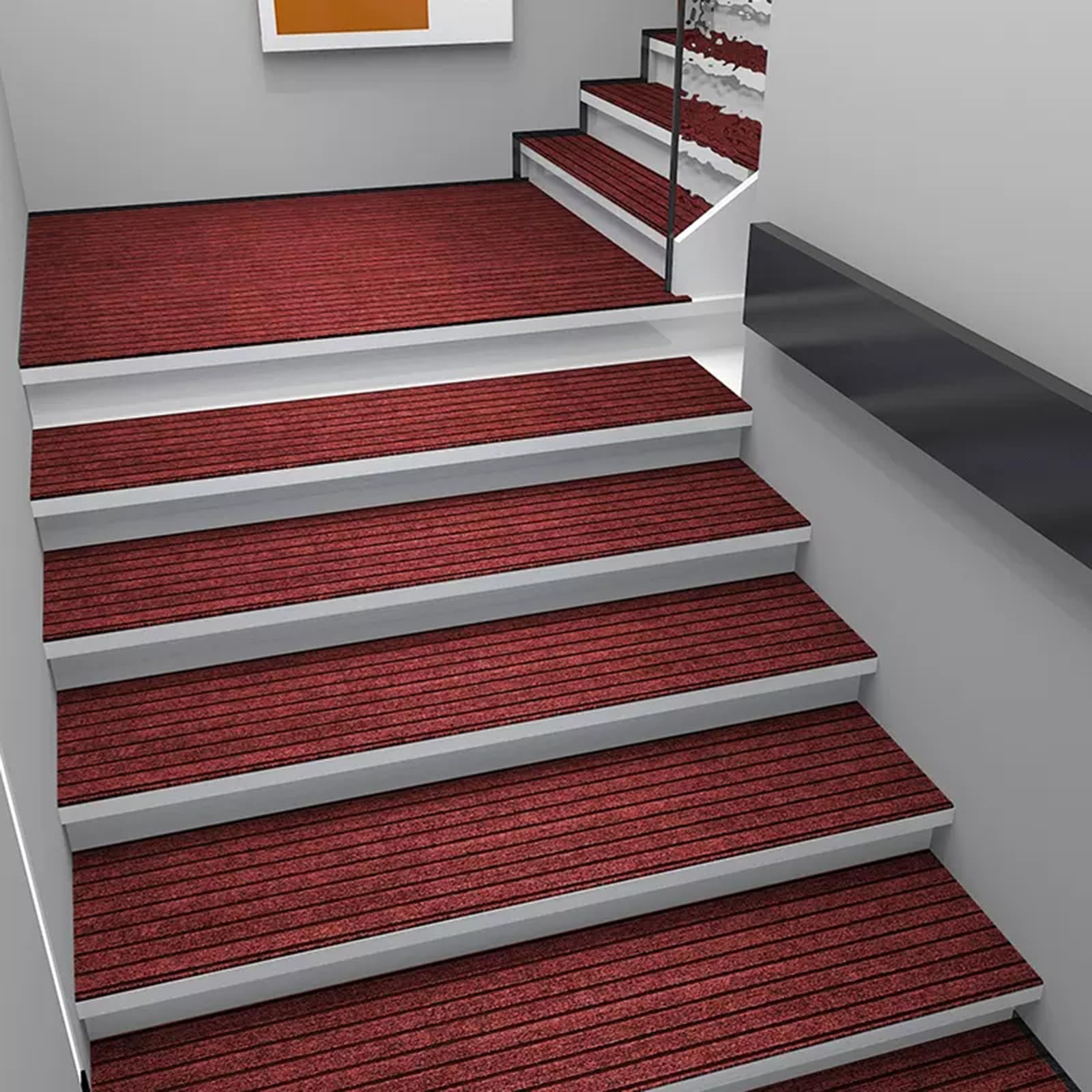 Alfombra antideslizante para escaleras que evita caídas de niños y ancianos
