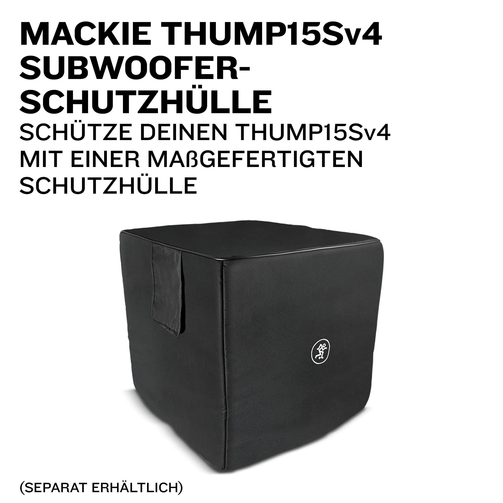 Mackie Thump15Sv4 15" Professioneller Aktiv-Subwoofer mit 132 dB SPL und 27 Hz Tiefbasswiedergabe